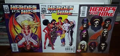 Buy Heroes For Hire #5 #6 #15 Ft Shang-Chi Misty Knight Tarantula Marvel Comics 2007 • 3.99£