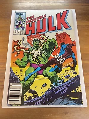 Buy The Incredible Hulk 295. Newsstand Marvel 1984 • 7.16£