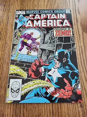 Buy Marvel Comics Captain America #277 -  In Thy Image  (1983) - Very Good • 6.35£