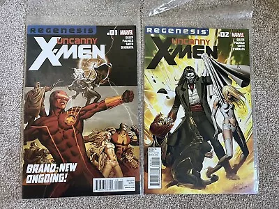 Buy UNCANNY X-MEN #1-2 - ReGenesis Marvel Comics - 2012 • 2£