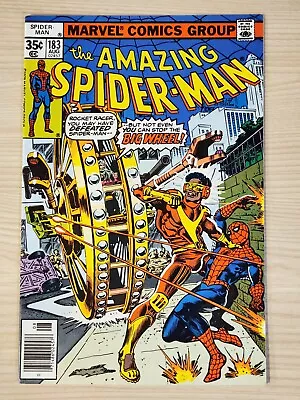 Buy Amazing Spider-Man  #183 - Year '78 Marvel - Marv Wolfman Script - Newsstand • 16.60£