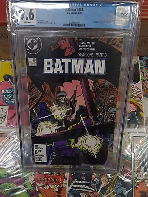 Buy BATMAN #406 (DC, 1987) CGC Graded 9.6 ~ FRANK MILLER ~ YEAR ONE ~ White Pages • 58.66£
