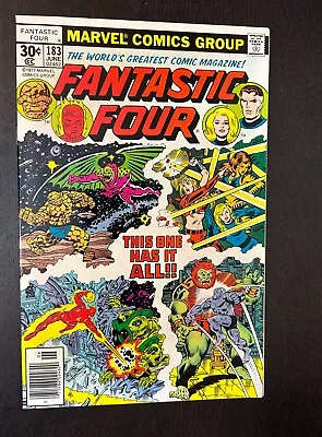 Buy FANTASTIC FOUR #183 (Marvel Comics 1977) -- Bronze Age Superheroes -- NM- • 12.61£