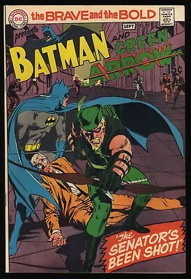 Buy Brave And The Bold #85 VF 8.0 Batman Green Arrow Team Up! DC Comics 1969 • 94.08£