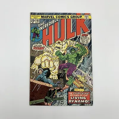 Buy The Incredible Hulk Comic #183 Marvel 1975 Len Wein & Herb Trimpe Living Shadow • 6.27£