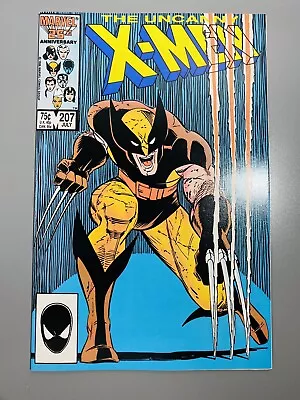 Buy Uncanny X-Men #207 1986 Marvel CLASSIC Wolverine John Romita Jr Cover NM/MT 9.8 • 55.33£