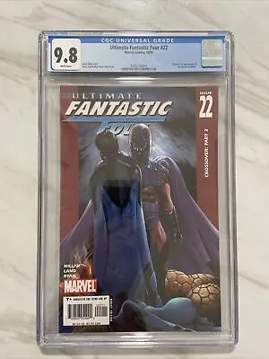 Buy Ultimate Fantastic Four #22 (2005) CGC 9.8 1st Full Appearance Marvel Zombies 🔑 • 185.68£