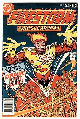 Buy Firestorm The Nuclear Man #1 March 1978 1st Appearance & Origin Newsstand Copy • 23.71£