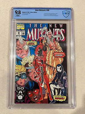 Buy The New Mutants 98 CBCS 9.8 WHITE PAGES • 1,099.77£
