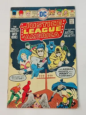 Buy Justice League Of America 124 DC Comics Batman Flash Bronze Age 1975 • 7.09£