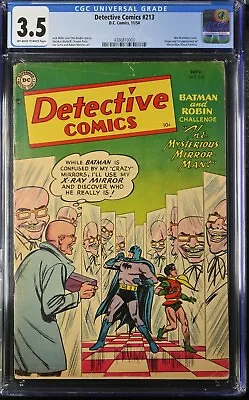 Buy Detective Comics #213 CGC 3.5 Off White Pages • 319.01£