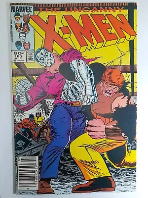 Buy 1984 X-Men Uncanny 183 VF/NM.NEWSTAND VARIANT.Battle Colossus Vs Juggernaut.MaR • 17.11£