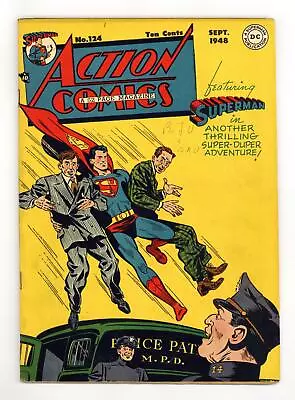 Buy Action Comics #124 FN 6.0 1948 • 713.62£