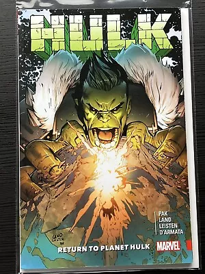 Buy Marvel Comics HULK Return To Planet Hulk Graphic Novel 2018 New Adult • 5.99£