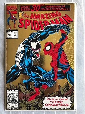Buy Amazing Spider-Man 375 (1993) Holo-grafx Cover. Venom App • 19.99£