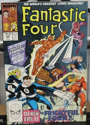 Buy Fantastic Four:  The Frightful Four!  NO. 326 May Marvel Comics • 5.23£