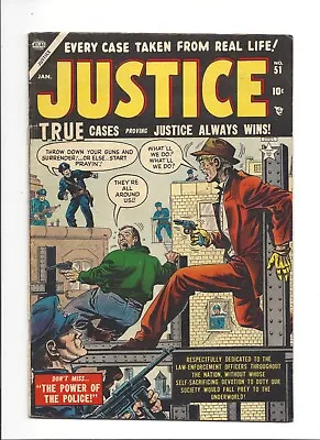 Buy Justice #51 Marvel / Atlas Comics 1955 • 38.74£