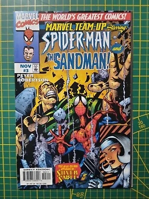 Buy MARVEL Comics  Marvel Team-Up Starring: #3 Spider-Man/The Sandman (1997) US NM+ • 2.14£