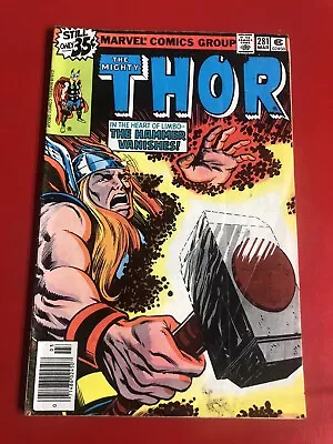 Buy The Mighty Thor #281 Mjolnir Cover! Bronze Age Marvel Comics 1979! • 3.95£