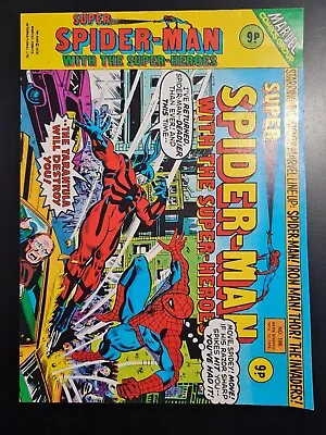Buy Super Spider-man With The Super-heroes #196 Marvel Uk Weekly 1976 • 4.95£