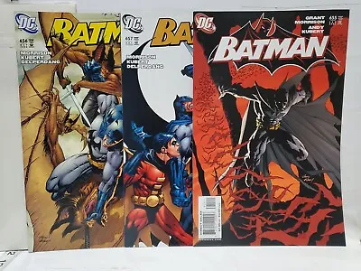 Buy Damian Wayne As Batman 655 656 657  1st Appearance Damien Set Grant Morrison • 78.85£