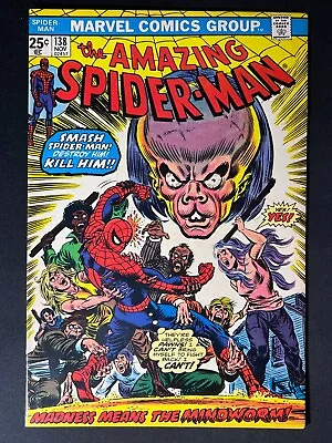 Buy The Amazing Spider-Man #138 1st App Mindworm Marvel Comic #C134 • 31.62£