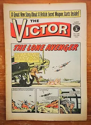 Buy Victor War Comic #642 09/06/73 THE LONE AVENGER • 2£