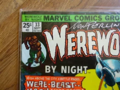 Buy Werewolf By Night #33 VG 4.0 (Signed By Don Perlin) 1975 • 100.53£