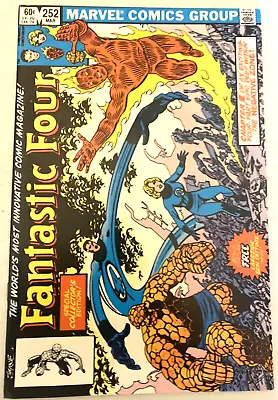 Buy Fantastic Four# 252. 1st Series. March 1983. Vfn+. 8.5. Widescreen Issue. • 9.99£