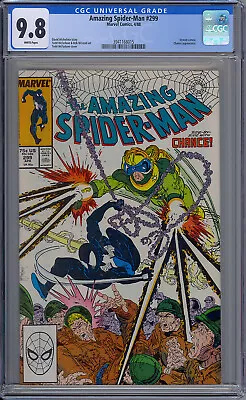 Buy Amazing Spider-man #299 Cgc 9.8 Venom Cameo • 333.44£