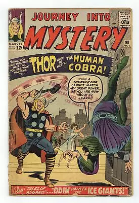 Buy Thor Journey Into Mystery #98 FR/GD 1.5 1963 • 23.52£