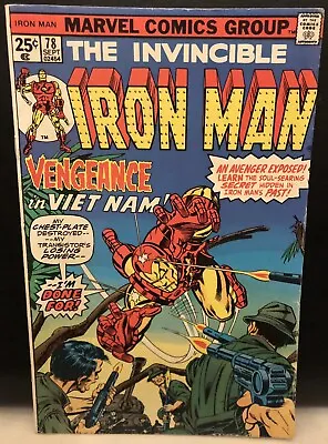 Buy INVINCIBLE IRON MAN #78 Comic Marvel Comics Bronze Age • 4.54£