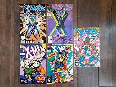 Buy Uncanny X-Men Lot #250, 251, 278,279, 282 Bishop 1st Appearance 5 Comics • 25.58£
