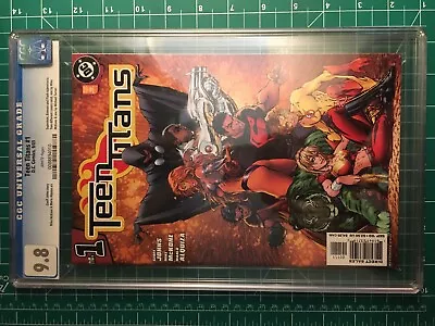 Buy Teen Titans #1 DC 2003 Michael Turner Variant Cover Robin Raven Starfire CGC 9.8 • 39.44£