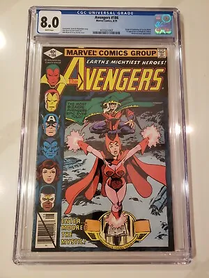 Buy Avengers 186 CGC 8.0 Marvel Comics 1979, 1st Magda And Chthon • 55.17£