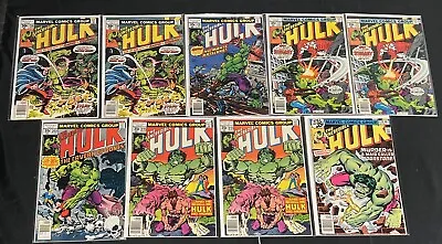 Buy Incredible Hulk #210(x2), 219, 221 (x2), 222 223(x2), 228 Volume 1 Marvel Comics • 43.36£