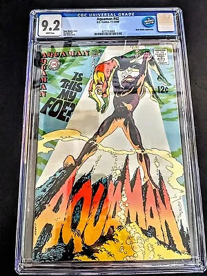 Buy Aquaman #42 - CGC 9.2 WP - Greenwich Collection - 2nd Black Mantis App. DC 1968 • 422.25£