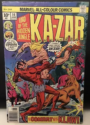 Buy Ka-Zar #16 Comic , Marvel Comics • 3.59£
