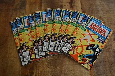 Buy Captain America #362 Marvel Comic Book November 1989 Lot Of 9 Crossbones NM- 9.0 • 63.55£