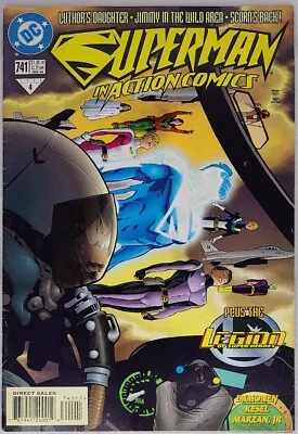 Buy Action Comics 741 DC 1998 5.0 VG/FN Superman Blue Legion Of Superheroes • 3.16£