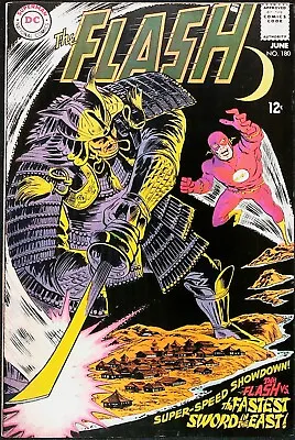 Buy The Flash #180 Vol 1 (1968) *1st App Of The Samuroids & Baron Katana* - VF Range • 47.31£