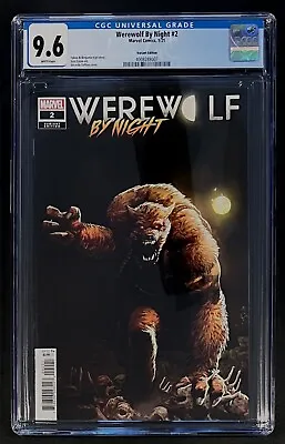 Buy Werewolf By Night #2 - 1:25 Zaffino Variant CGC 9.6 Marvel Comics 2021 Disney + • 54.55£