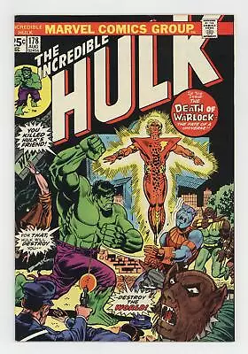 Buy Incredible Hulk #178 VF- 7.5 1974 • 43.48£