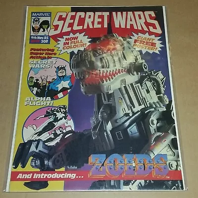 Buy Marvel Super Heroes Secret Wars #19 9th November 1985 British Weekly No Poster^ • 16.99£