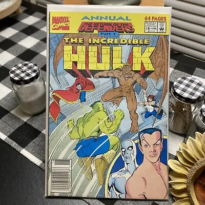 Buy Incredible Hulk Annual #18 Newsstand VF 1962 Marvel E234 • 6.32£