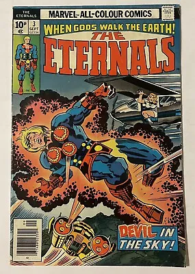 Buy Eternals #3. Sept 1976. Marvel. Fn. 1st Appearance Of Sersi. Bagged & Boarded. • 20£