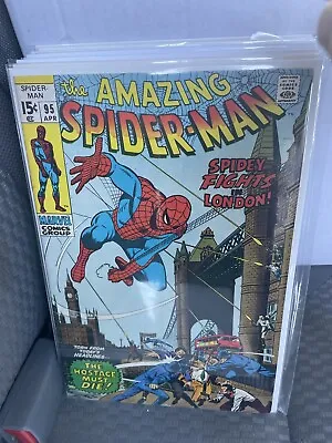 Buy Amazing Spider-Man #95 NM- 9.2 Spidey Fights In London By Stan Lee & John Romita • 119.89£