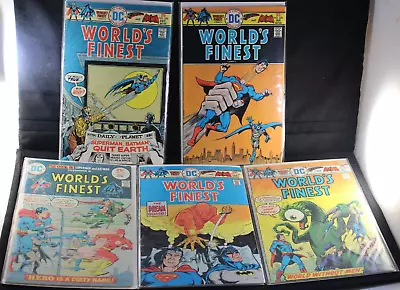 Buy World's Finest 231 232 233 234 235 Batman Superman VG+ Comic Lot • 7.95£