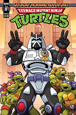 Buy Teenage Mutant Ninja Turtles: Saturday Morning Adventures #6 Cover A (Lawrence) • 3.21£