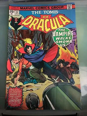 Buy THE TOMB OF DRACULA #37 1975 Marvel Bronze Age • 11.86£